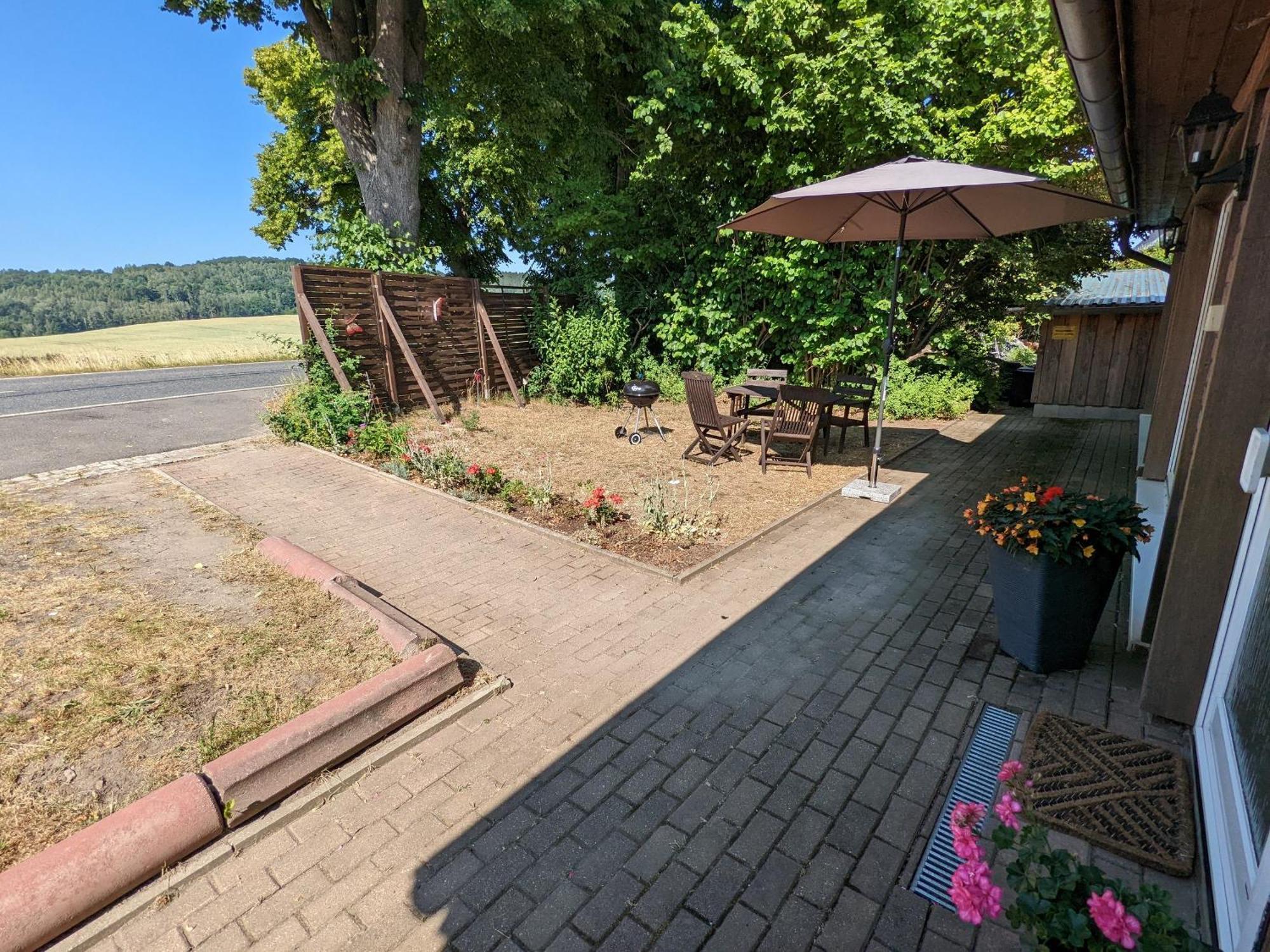 W5 - Urlaubsmagie - Wohnung Mit Grill, Terrasse & Pool Lichtenhain  Екстер'єр фото