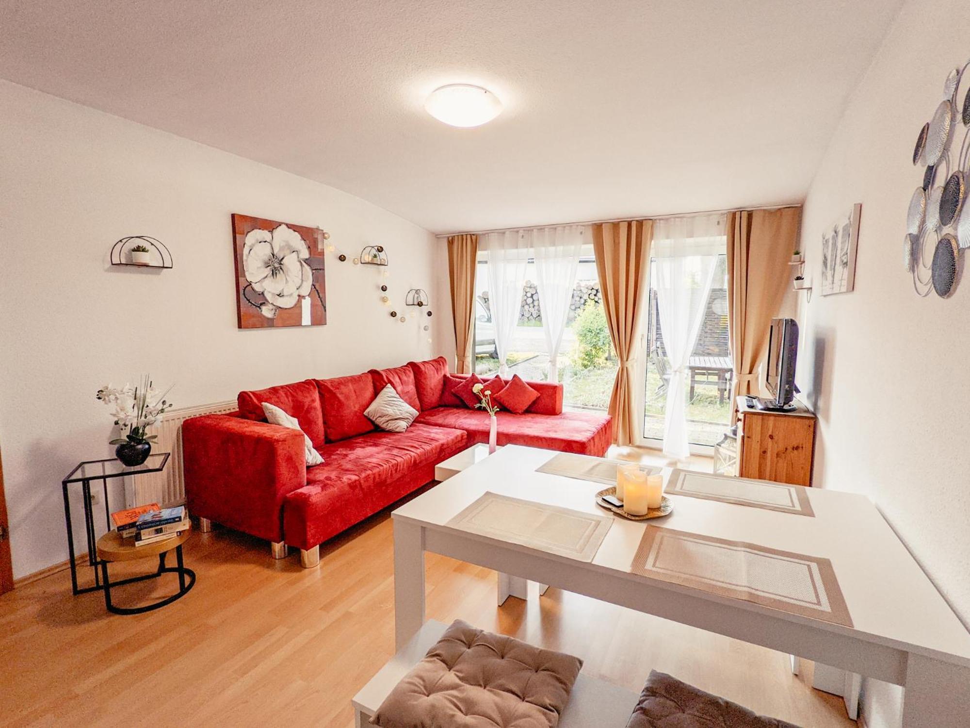 W5 - Urlaubsmagie - Wohnung Mit Grill, Terrasse & Pool Lichtenhain  Екстер'єр фото